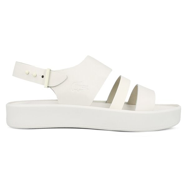 Damskie sandały LACOSTE PIRLE SANDAL 117 1 733caw101118c kolor biały