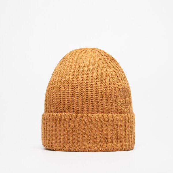 Damska czapka zimowa TIMBERLAND CZAPKA WOOL BEANIE tb0a66cj2311 kolor żółty