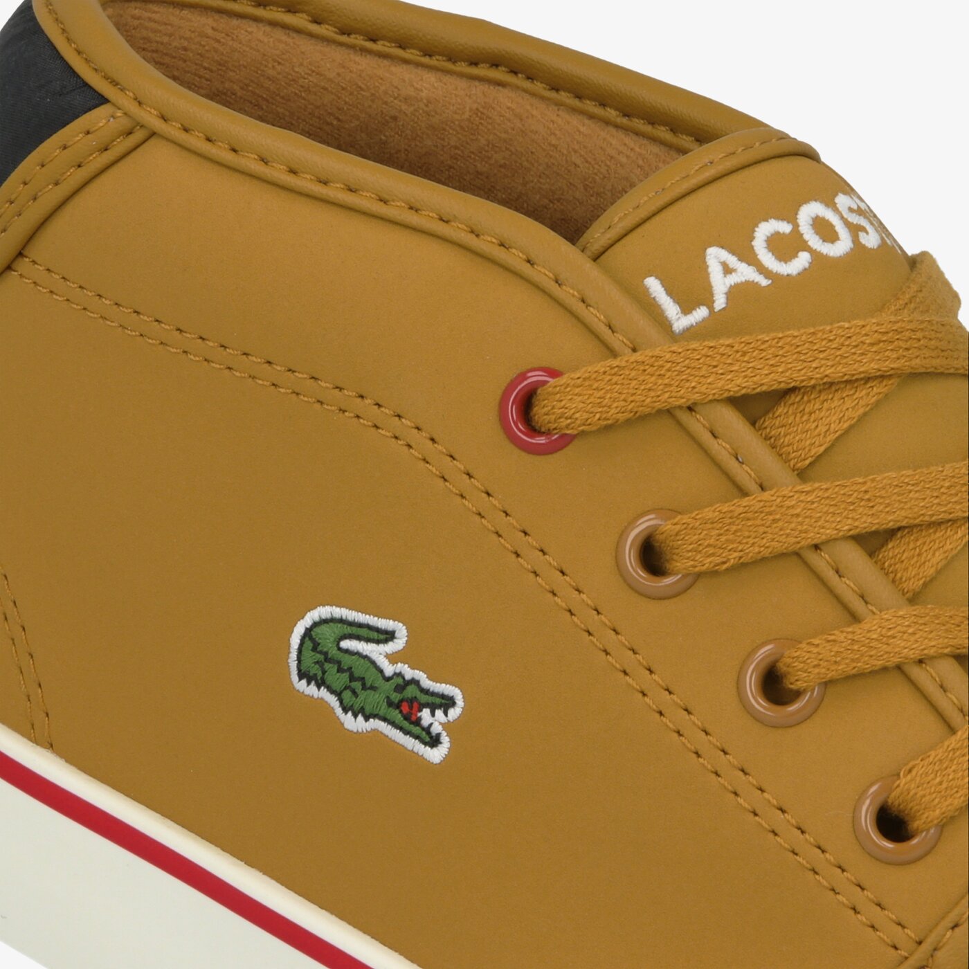 Dziecięce trampki LACOSTE AMPTHILL THERMO 419 1 CUJ 738cuj000205b kolor brązowy