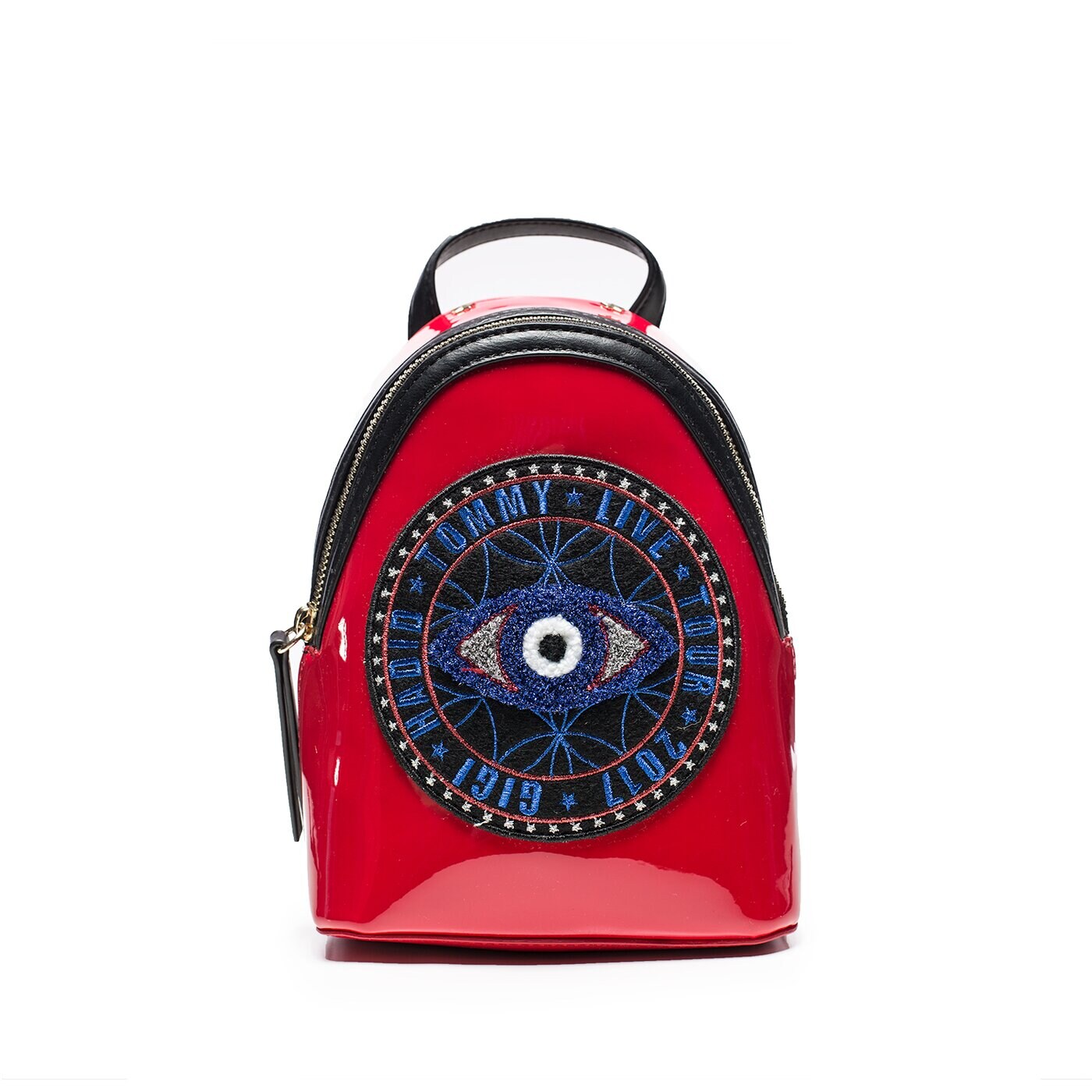 Damski plecak TOMMY HILFIGER PLECAK GIGI HADID MICRO B aw0aw04907901 kolor czerwony