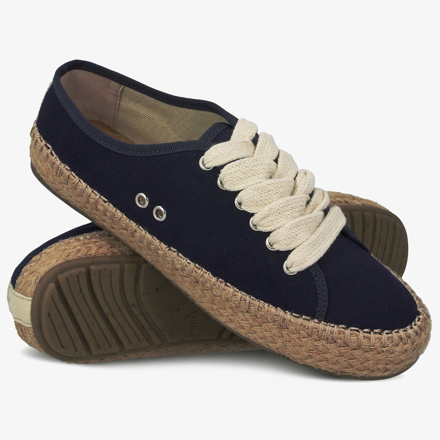 Damskie półbuty EMU AUSTRALIA AGONIS w11411midnight kolor granatowy