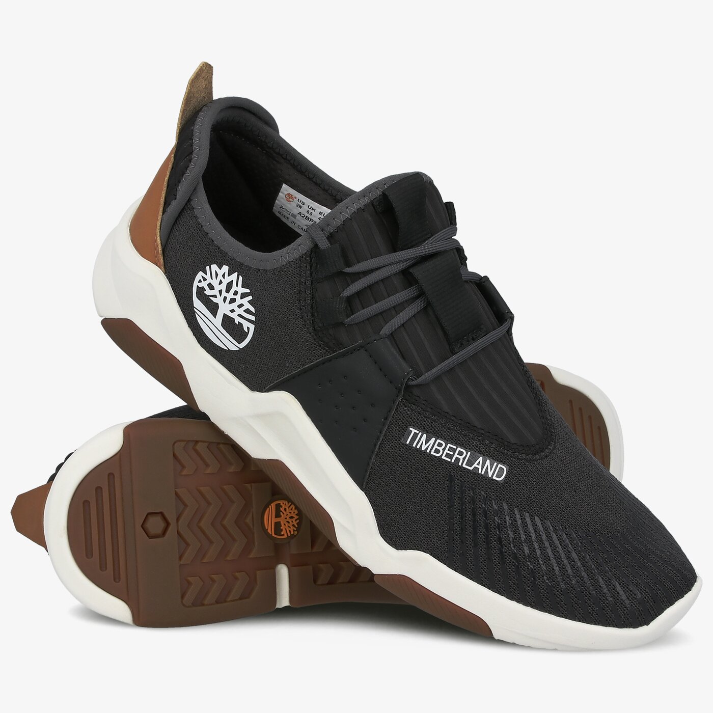 Męskie sneakersy (buty) TIMBERLAND EARTH RALLY FLEXIKNIT OX tb0a2bp10151 kolor czarny