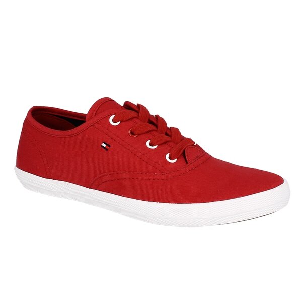 Damskie trampki TOMMY HILFIGER VICTORIA 1  fw56815545611 kolor czerwony