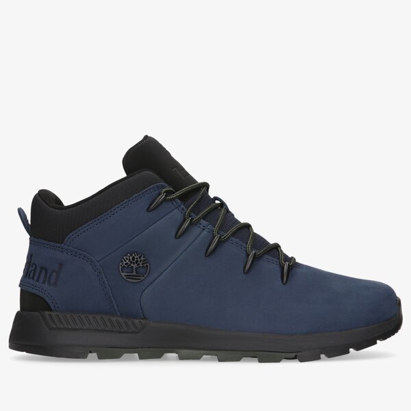 Dziecięce buty outdoor / trekkingowe TIMBERLAND SPRINT TREKKER MID tb0a2ggf0191 kolor granatowy