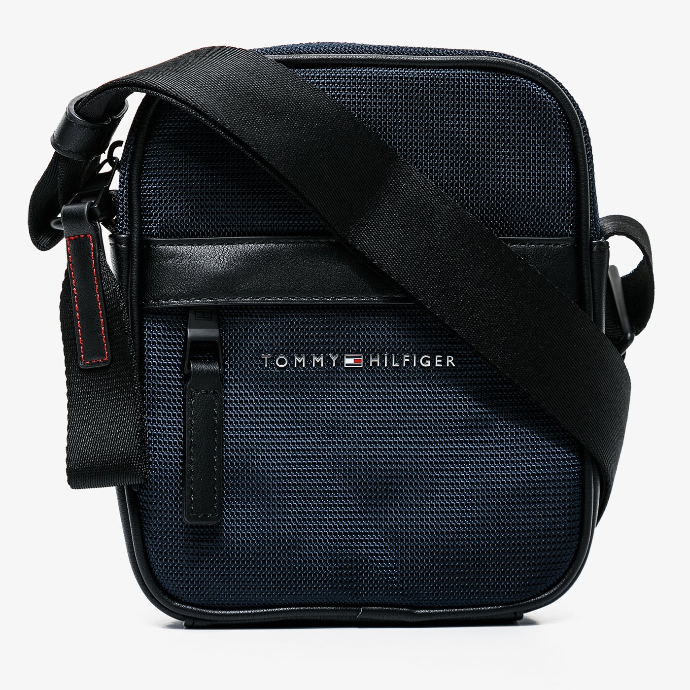 TOMMY HILFIGER TORBA ELEVATED NYLON MINI REPORTER am0am06472dw5 kolor granatowy