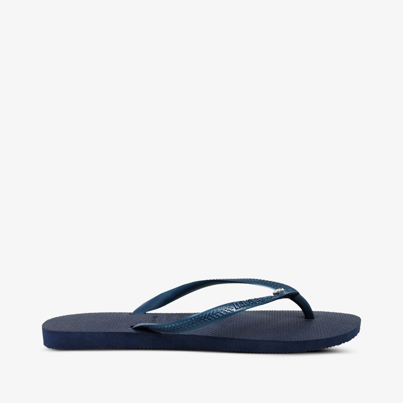 Damskie klapki HAVAIANAS SLIM CRYSTAL GLAMOUR SW 41195170555 kolor granatowy