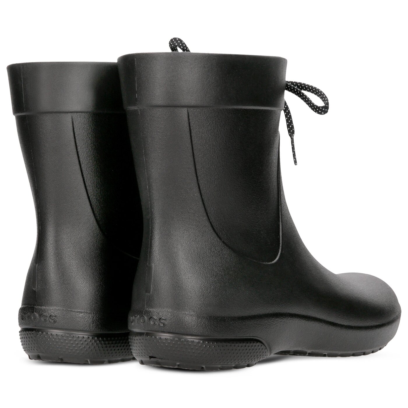 Damskie kalosze (buty gumowe) CROCS CROCS FREESAIL SHORTHY RAINBOOT 203851001 kolor czarny