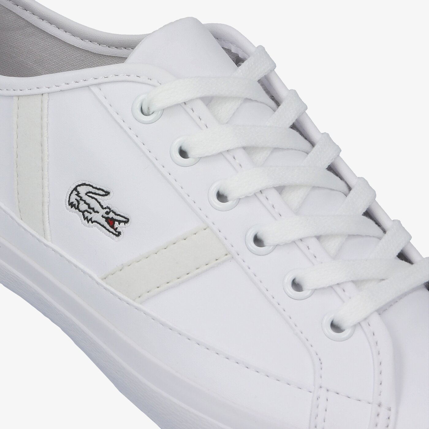 Dziecięce trampki LACOSTE SIDELINE 120 2 CUJ 739cuj002065t kolor biały