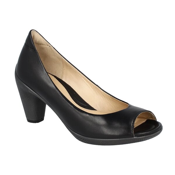 Damskie szpilki / czółenka ECCO SCULPTURED 65 SANDAL 23700301001 kolor czarny