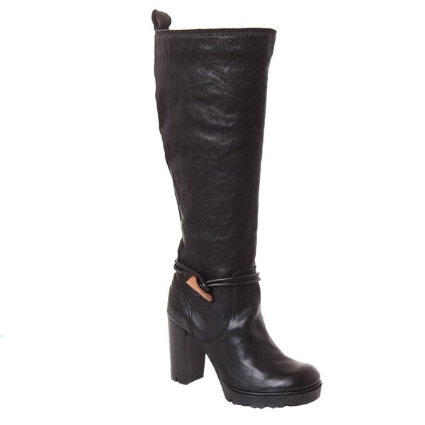 Damskie kozaki TOMMY HILFIGER ROZANNE 1A  en56818016990 kolor czarny