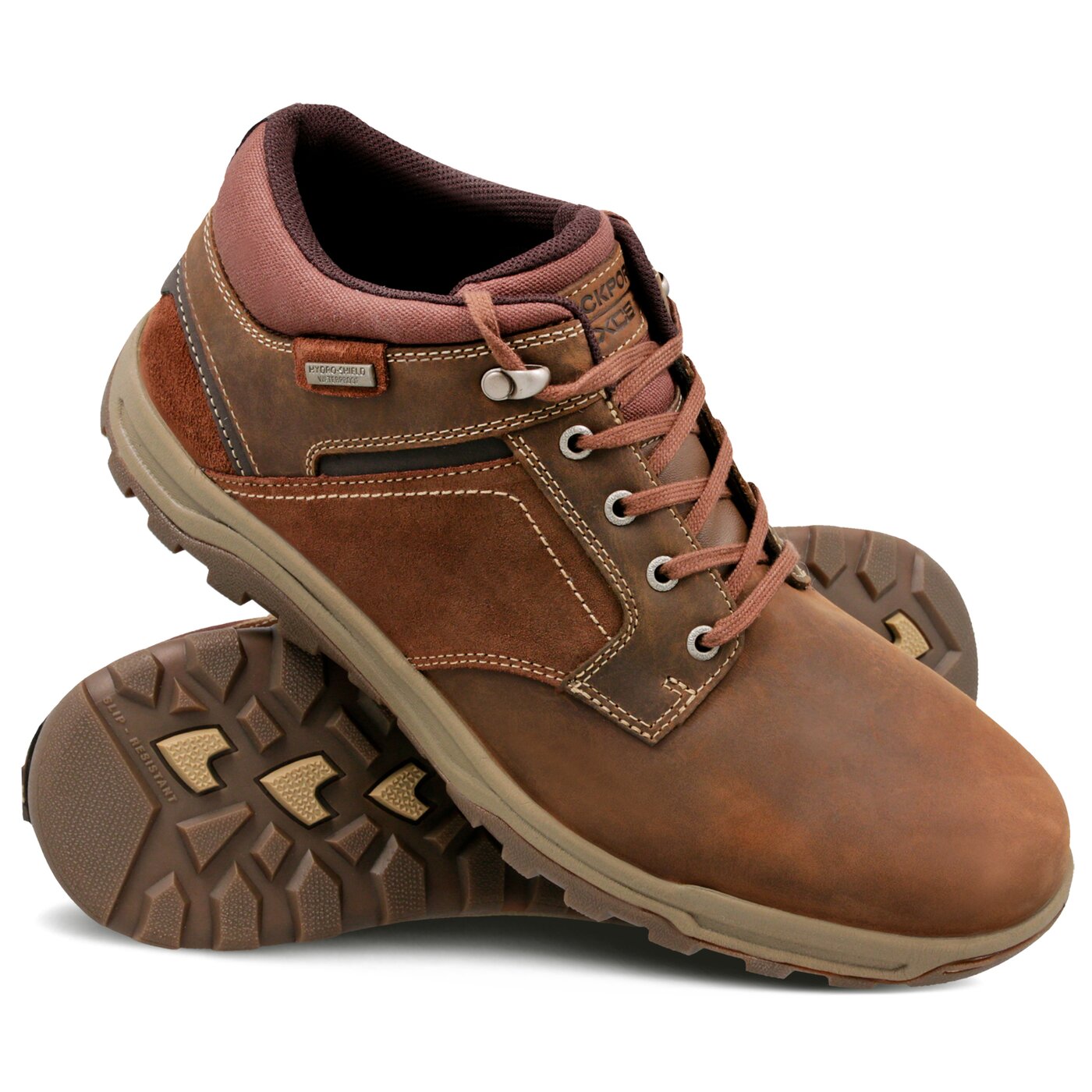 Męskie buty za kostkę ROCKPORT HARLEE CHUKKA ch2824 kolor brązowy