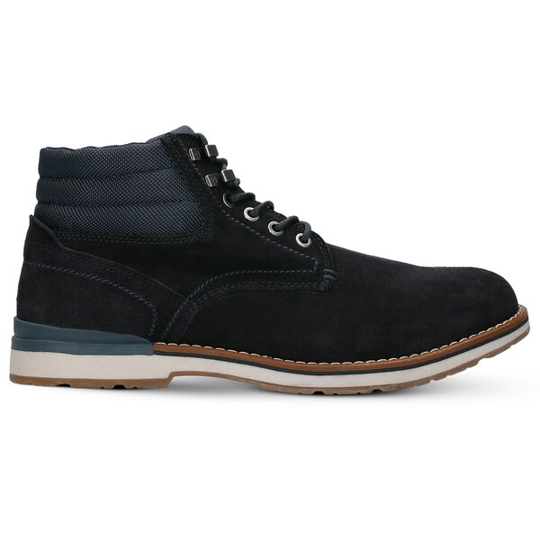 Męskie buty za kostkę TOMMY HILFIGER R2285OVER 2B fm56821490403 kolor granatowy