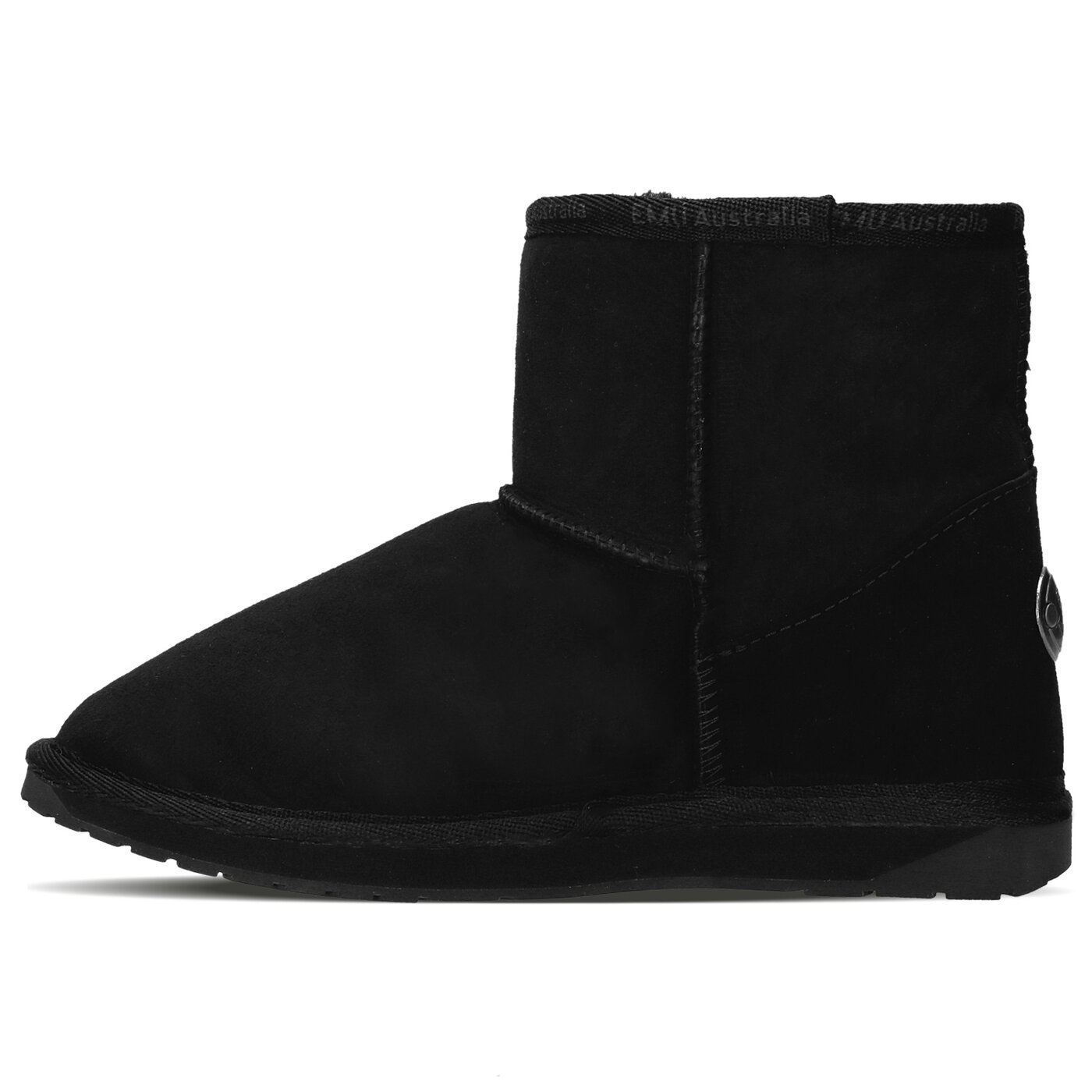 Damskie botki / sztyblety EMU PLATINUM STINGER MINI wp10003blackw kolor czarny