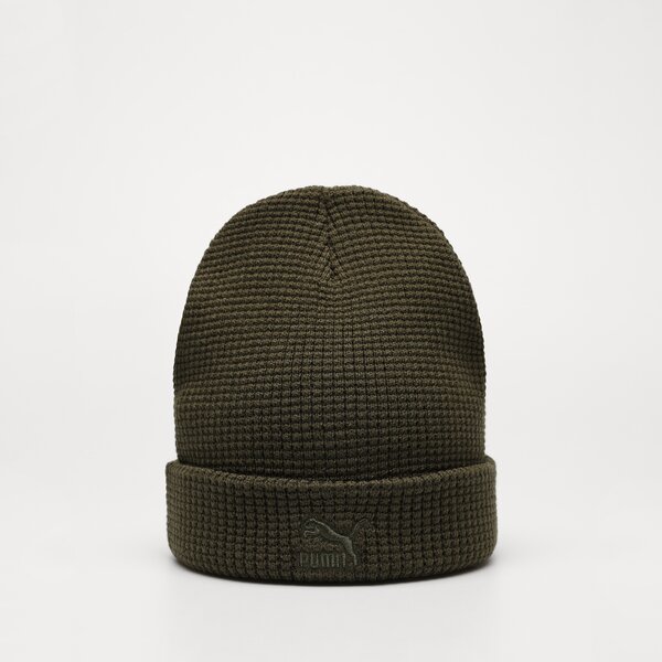 Damska czapka zimowa PUMA CZAPKA ARCHIVE MID FIT BEANIE 022848 17 kolor zielony