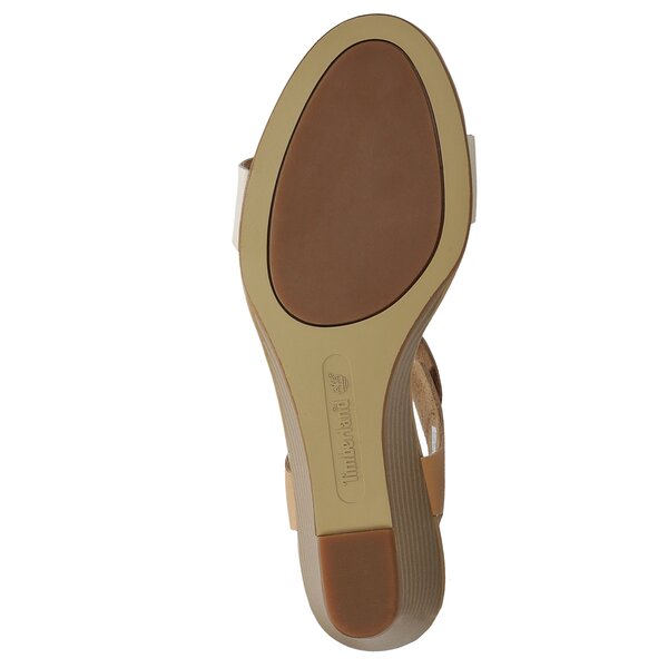Damskie sandały TIMBERLAND SIBBERN T-STRAP SAN DAL a1b8v kolor beżowy