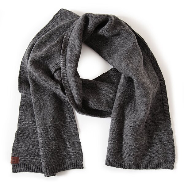 Męski szalik / rękawiczki TIMBERLAND SZALIK CASHMERE SCARF GIFT BOX j1818010 kolor szary