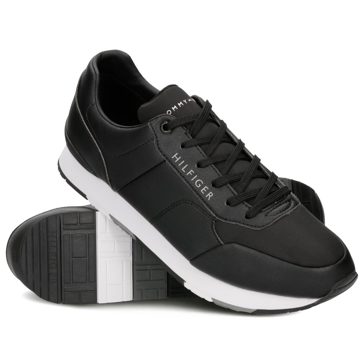 Męskie sneakersy (buty) TOMMY HILFIGER LEEDS 5C fm0fm02057990 kolor czarny