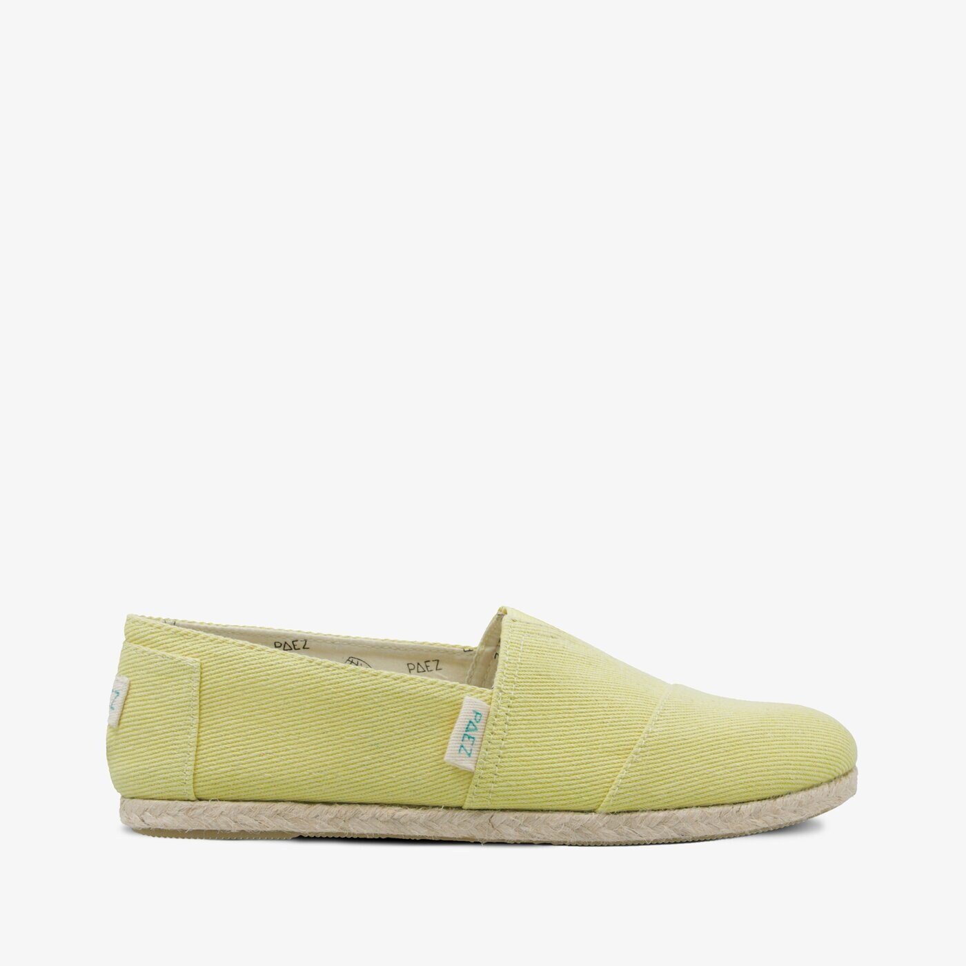 Damskie espadryle PAEZ ORIGINAL RAW 1930201s8202619 kolor żółty