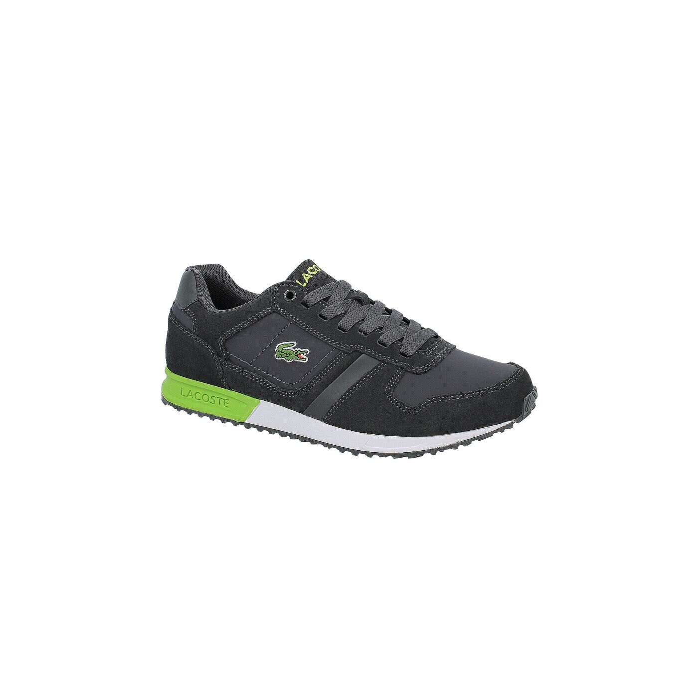 Męskie sneakersy (buty) LACOSTE VAUBAN AUR  727spm300017c kolor szary