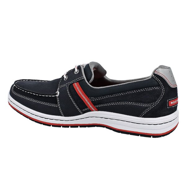 Męskie mokasyny ROCKPORT 2-EYE BOAT a13911 kolor granatowy