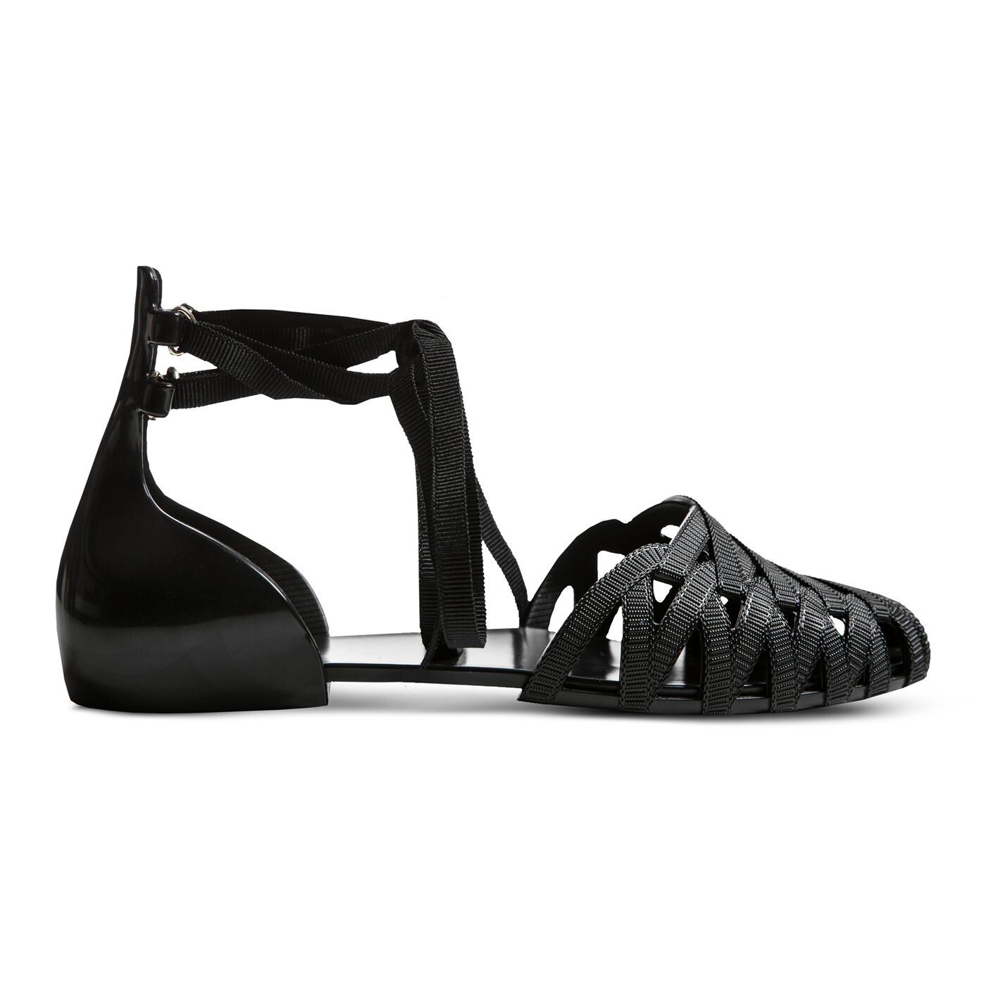 Damskie sandały MELISSA JEAN SANDAL + JASON WU 3197201003 kolor czarny