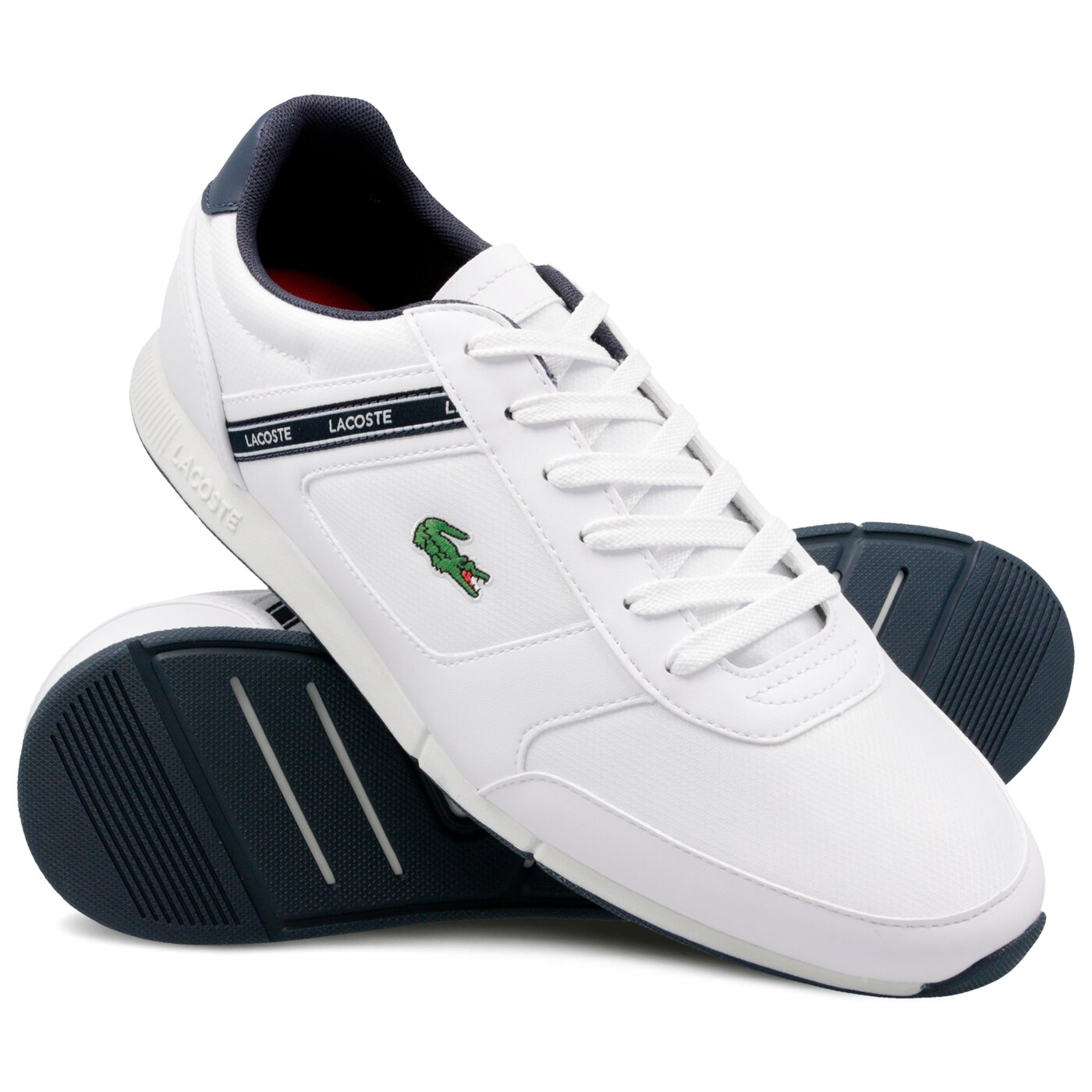 Męskie sneakersy (buty) LACOSTE MENERVA SPORT 119 2 CMA 737cma0064042 kolor biały