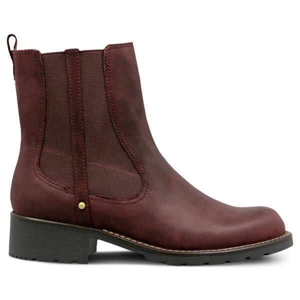Damskie botki / sztyblety CLARKS ORINOCO CLUB 26102047 kolor brązowy