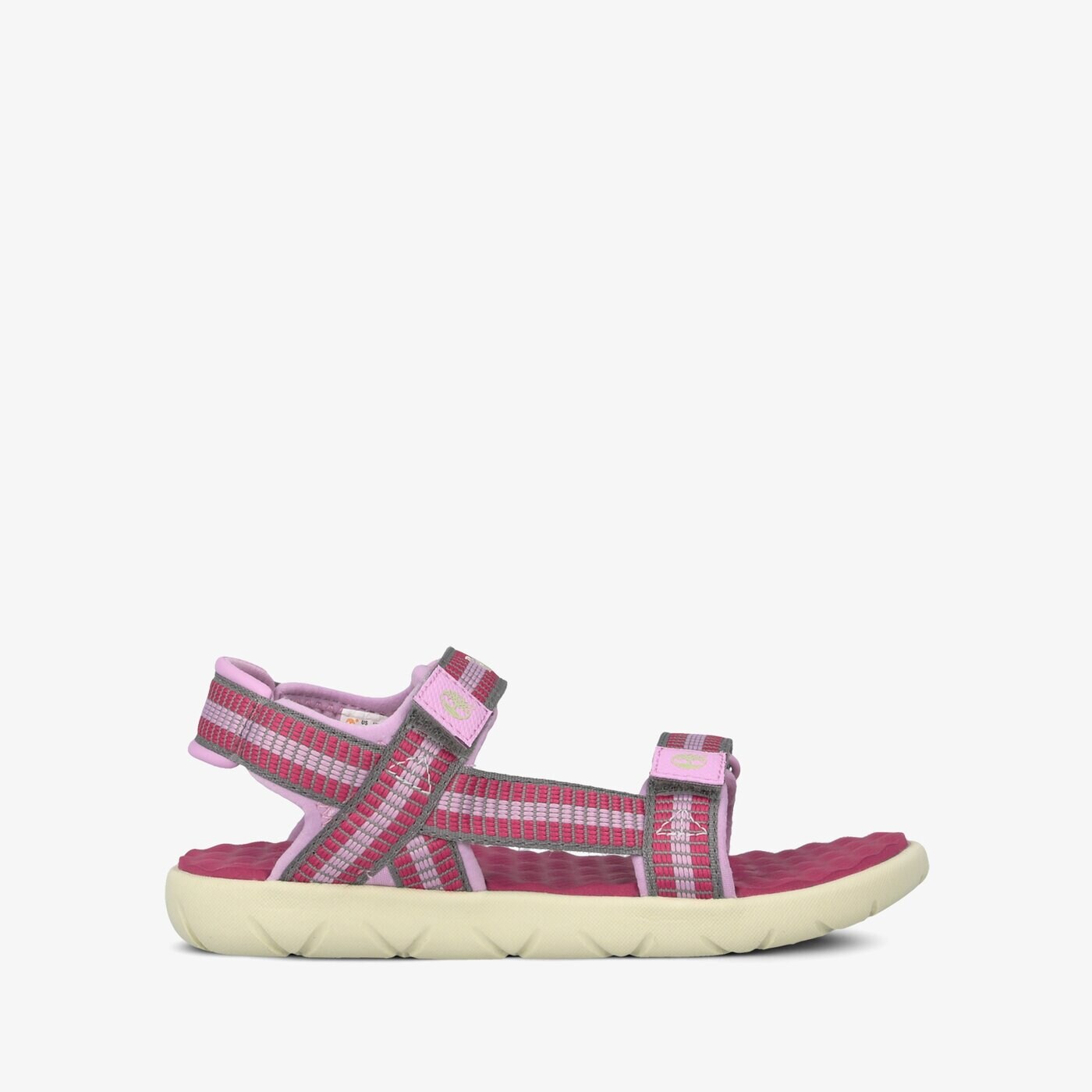 Dziecięce sandały / klapki TIMBERLAND PERKINS ROW WEBBING SNDL tb0a1nmvd561 kolor różowy
