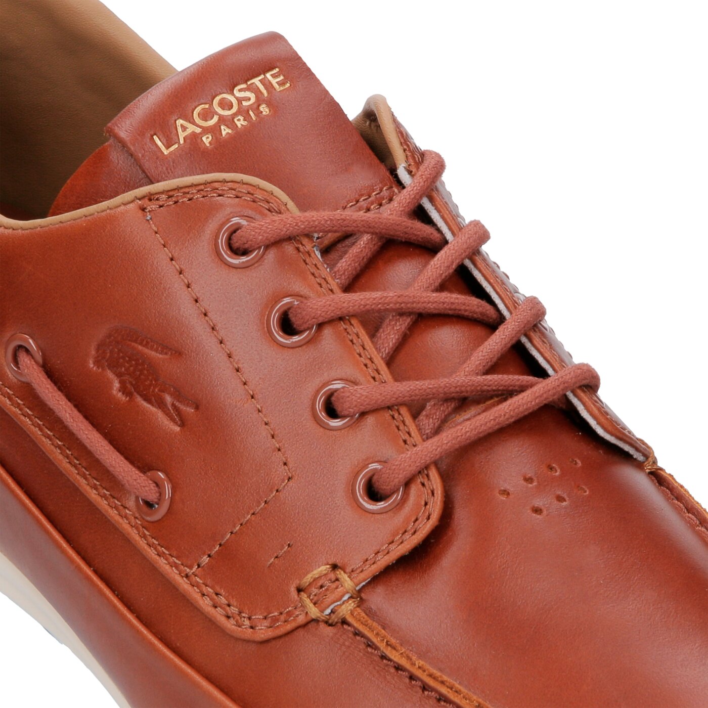 Męskie sneakersy (buty) LACOSTE MARINA 119 6 CMA 737cma0055f57 kolor brązowy