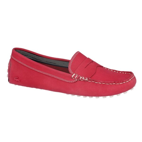 Damskie mokasyny i półbuty LACOSTE CONCOURS 5 727srw1216047 kolor czerwony