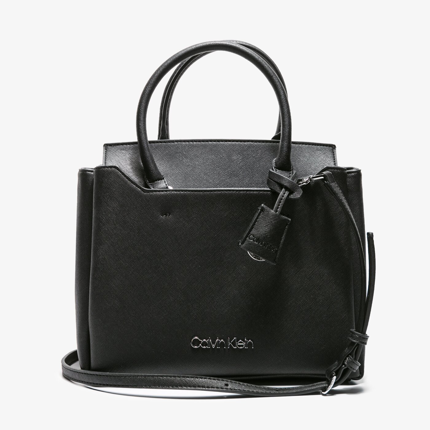Damska torebka CALVIN KLEIN TOREBKA WORKED SML TOTE k60k606024bds kolor czarny