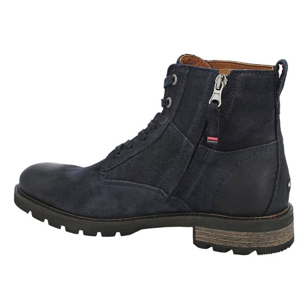 Męskie buty za kostkę TOMMY HILFIGER CURTIS 4 B fm56818206403 kolor granatowy