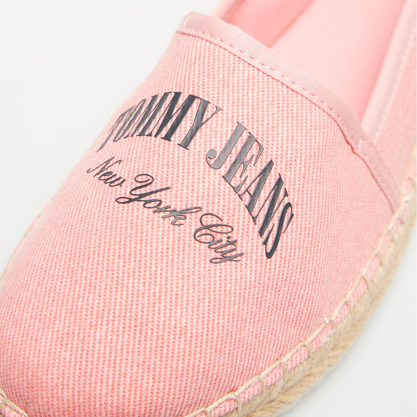 Damskie espadryle TOMMY HILFIGER TJW VARSITY ESPADRILLE en0en02470tic kolor różowy