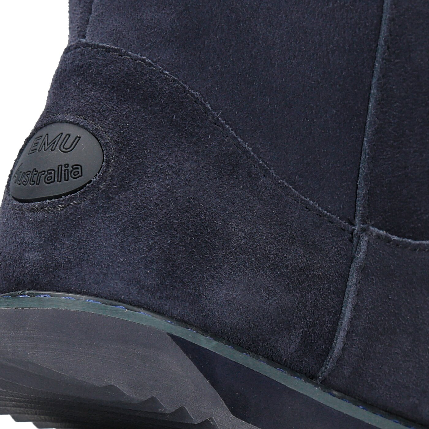 Damskie botki / sztyblety EMU PATERSON CLASSIC LO MIDNIGHT w11590midnight kolor granatowy