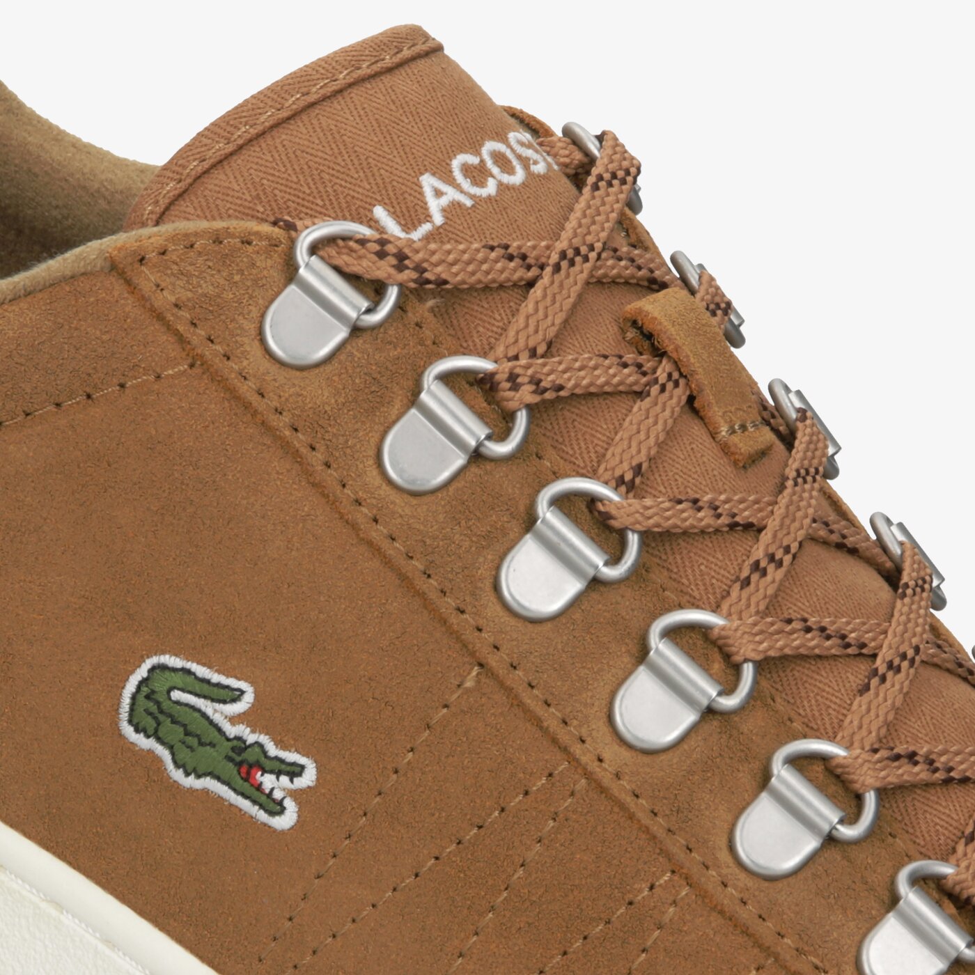 Męskie sneakersy (buty) LACOSTE CARNABY EVO 319 3 SMA 738sma0011bw7 kolor brązowy