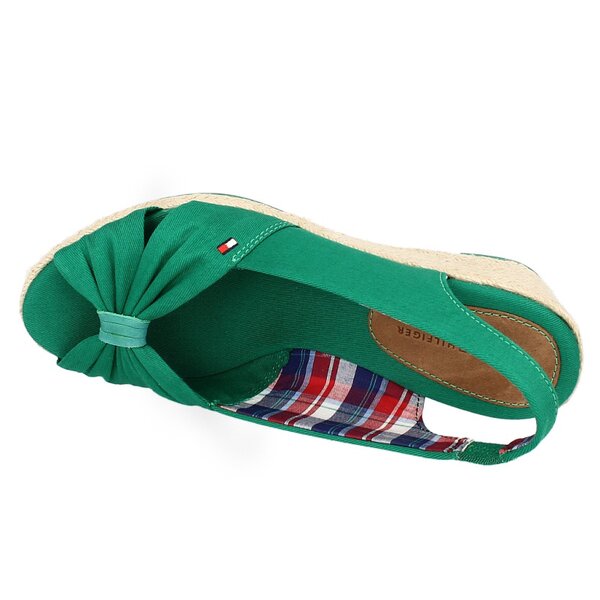 Damskie szpilki / czółenka TOMMY HILFIGER ELSA 5 A  fw56815403241 kolor zielony