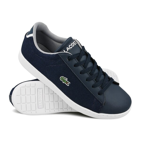 Dziecięce sneakersy (buty) LACOSTE CARNABY EVO 117 2 733spj1001003 kolor granatowy