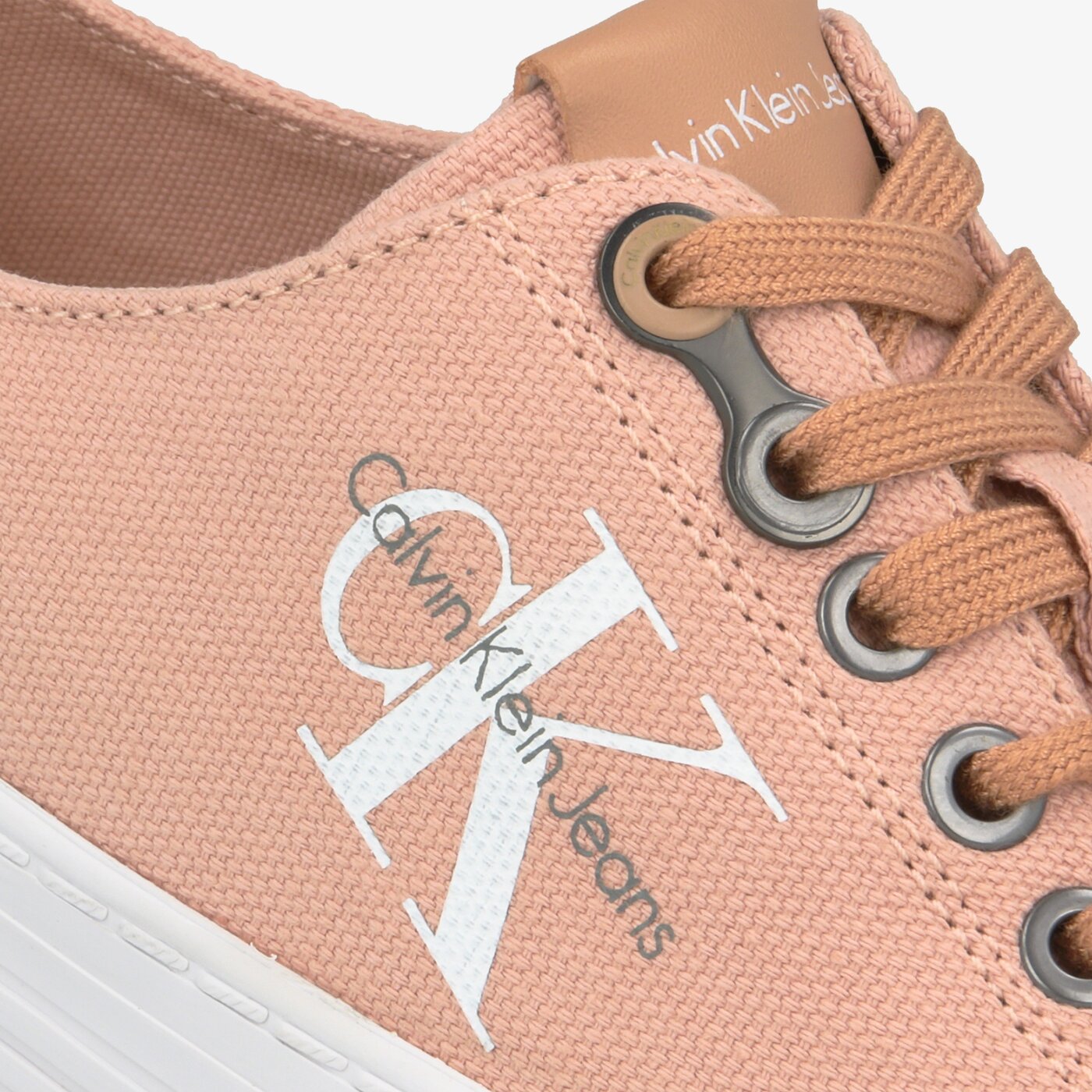 Damskie trampki CALVIN KLEIN ZOLAH r0673dsk kolor różowy