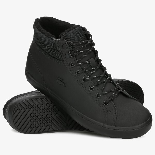 Męskie sneakersy (buty) LACOSTE STRAIGHTSET THERMO 419 2 CMA 738cma001302h kolor czarny