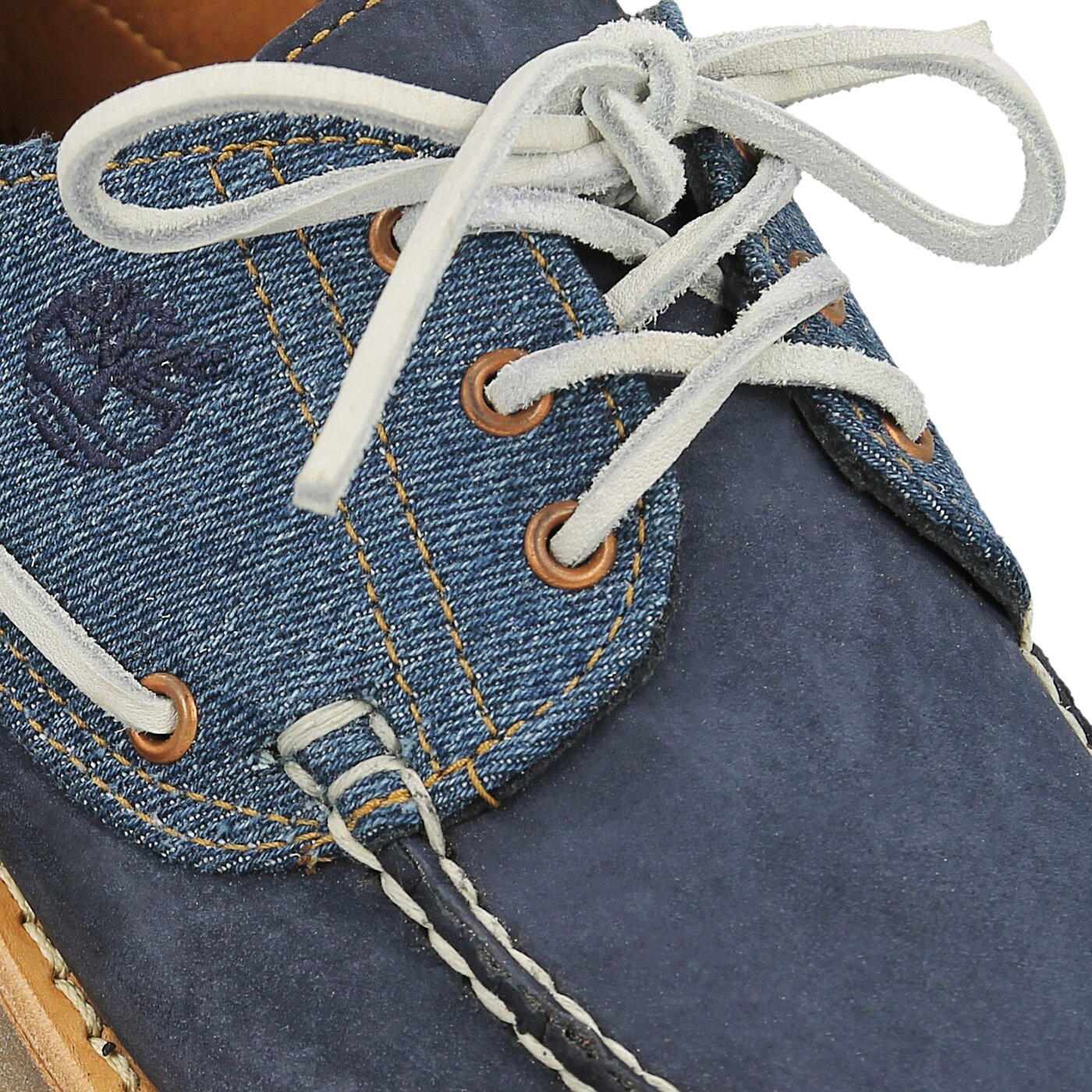 Męskie mokasyny TIMBERLAND AUTHENTICS 3 EYE F/ L LUG a1fk2 kolor granatowy