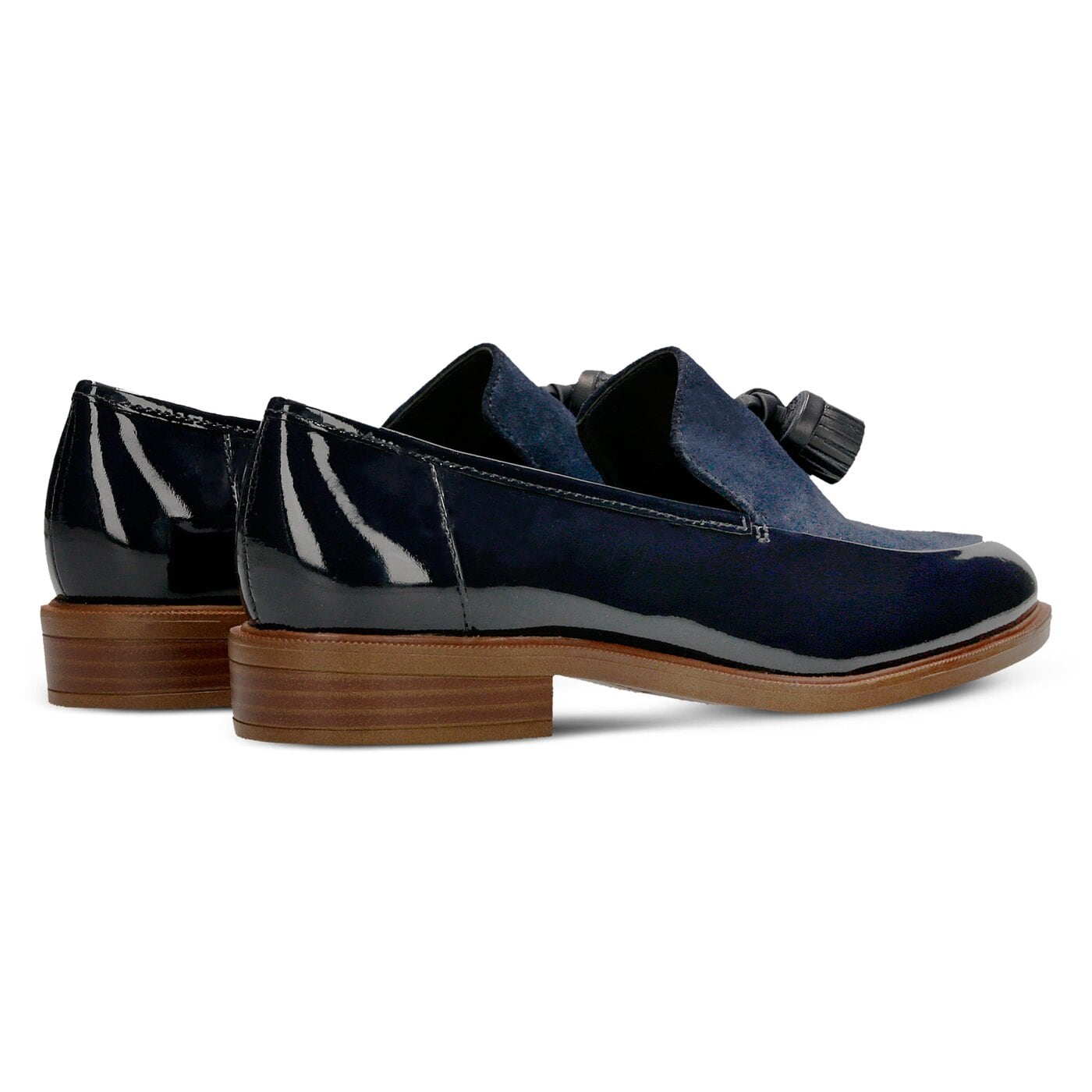 Damskie espadryle CLARKS TAYLOR SPRING 26128243 kolor granatowy
