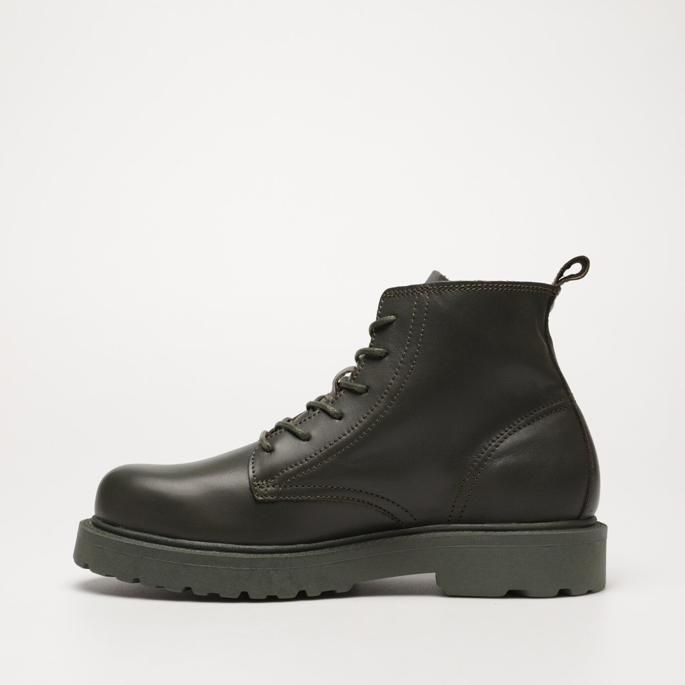TOMMY HILFIGER TJM RUBERIZED LACE UP BOOT em0em01276mrh kolor zielony