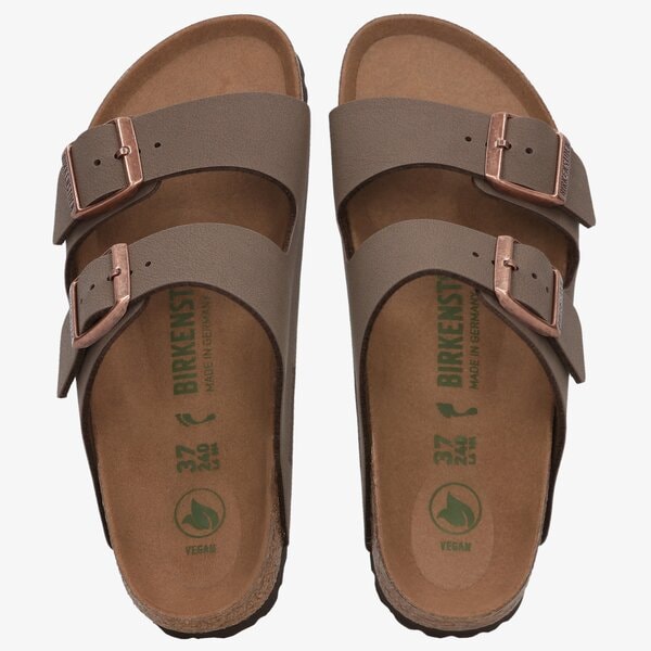 Damskie klapki BIRKENSTOCK ARIZONA VEGAN 1022861 kolor brązowy