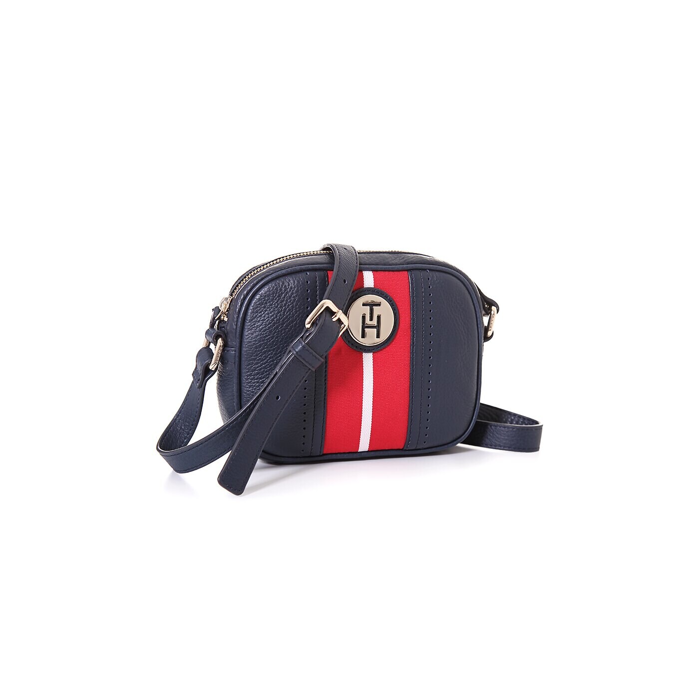 Damska torebka TOMMY HILFIGER TORBA WAVERLY MINI CROSSOVER bw56923201403 kolor granatowy