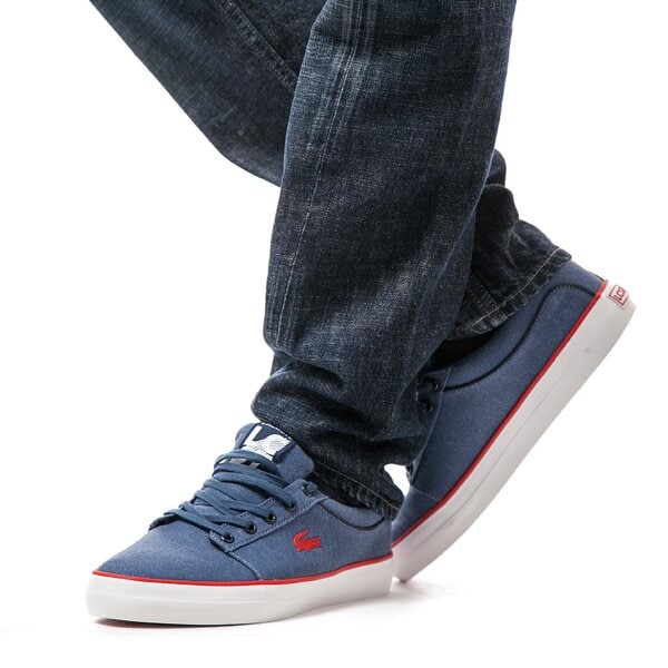 Męskie trampki LACOSTE VAULTSTAR REMIX EMB  729scm243421b kolor granatowy