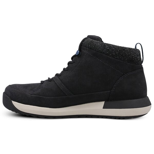 Męskie buty outdoor (trekkingowe) CLARKS JOHTO HI GTX DARK BLUE NUBUCK 26119768 kolor czarny