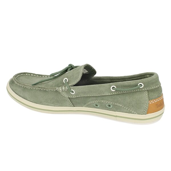Męskie mokasyny TIMBERLAND EK CASCO BAY1 EYE 5234a kolor zielony