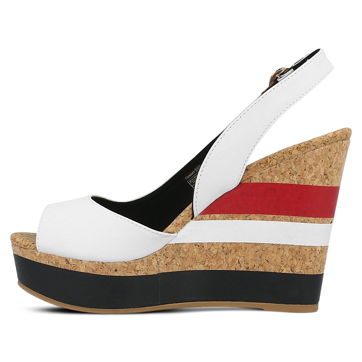 Damskie sandały TOMMY HILFIGER INT-E1285STEL LE 38C fw0fw00858016 kolor biały