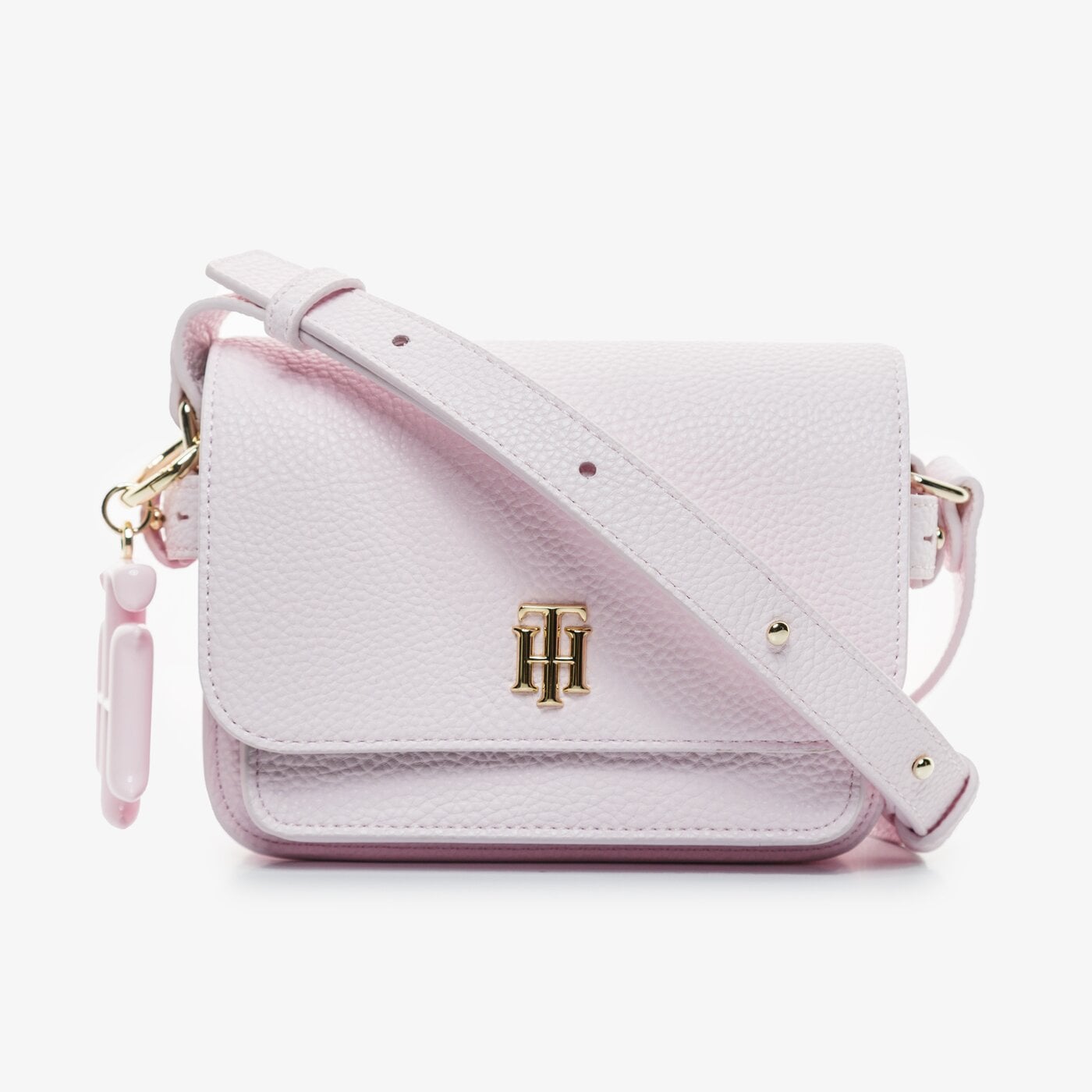 Damska torebka TOMMY HILFIGER TOREBKA TH SOFT MINI CROSSOVER aw0aw09833tog kolor różowy