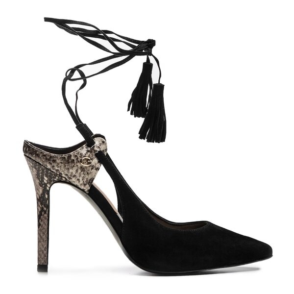 Damskie szpilki / czółenka GUESS BAJA flbaj1sue08black kolor czarny